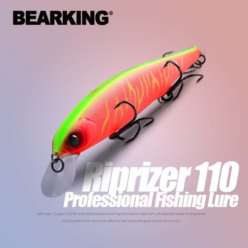 Fishing Lure Crankbait - BEARKING Лучшая цена Riprizer 110 Jerking