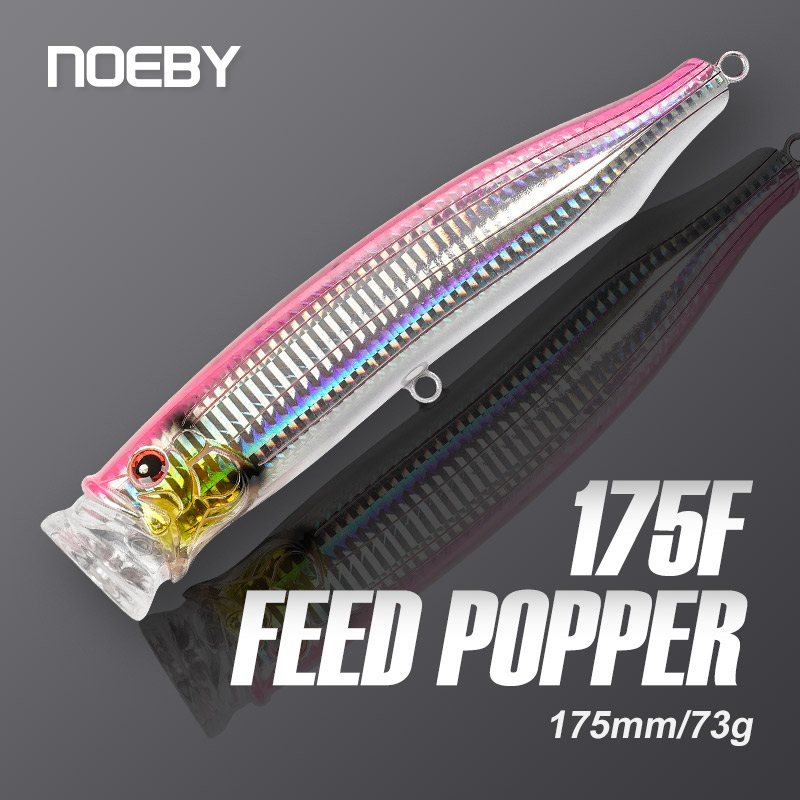 Fishing Lure Popper - Рыболовные приманки Noeby-Feed Popper, Воблер Topwater,