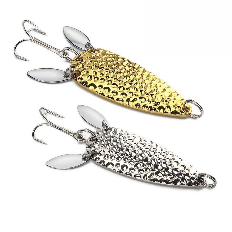 Fishing Lure Swimbait - 1 шт., металлическая ложка, спиннербейт, двойная