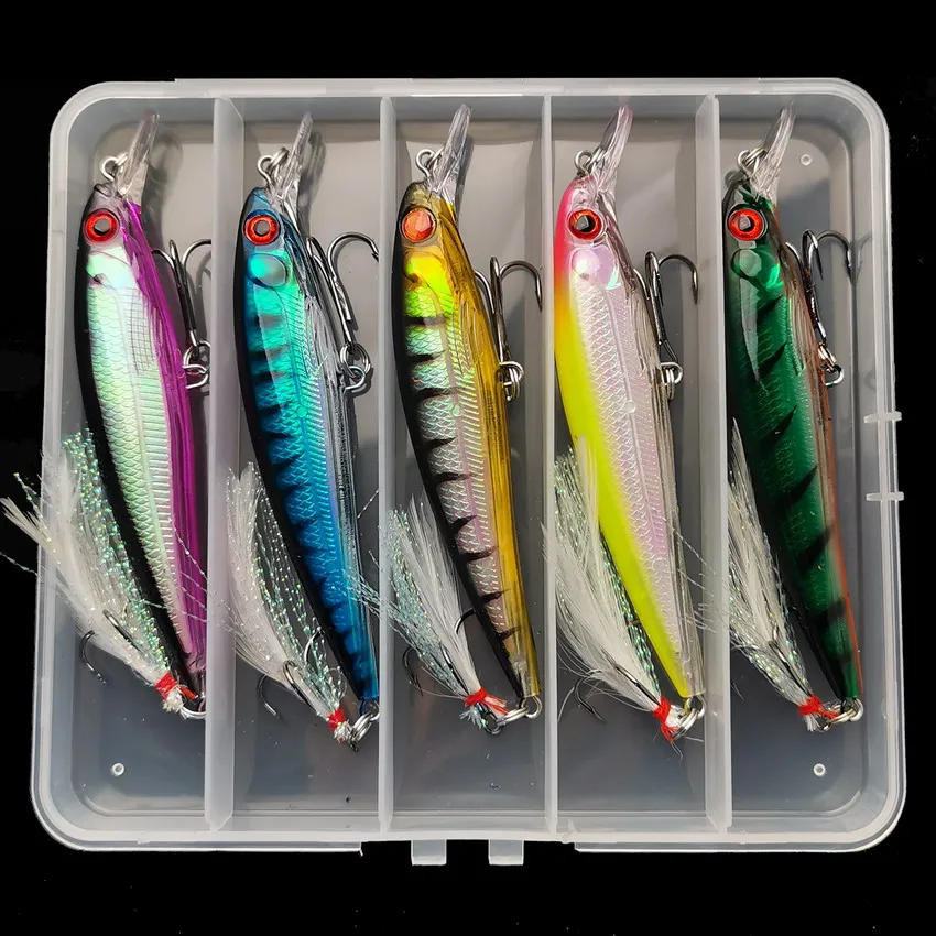 Laser 3D Eyes Bionic Minnow Fi – обзор и цена Fishing Lure Box