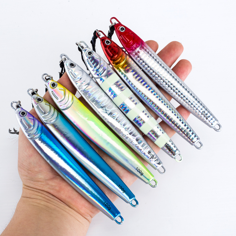 7 шт., 40 г, 60 г, 80 г, 100 г – обзор и цена Fishing Lure Spinnerbait