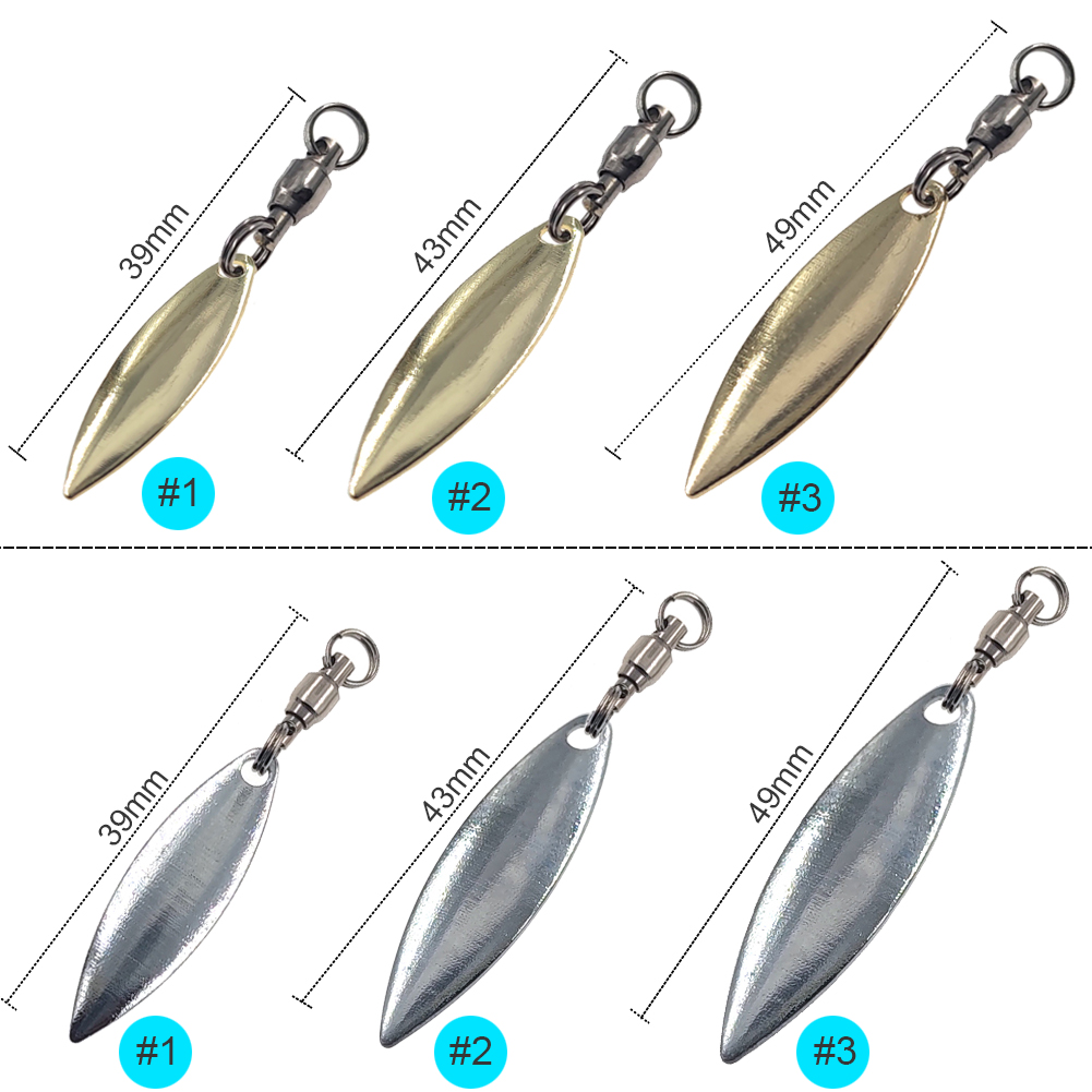 10 шт., лезвия вербового листа – обзор и цена Fishing Lure Buzzbait