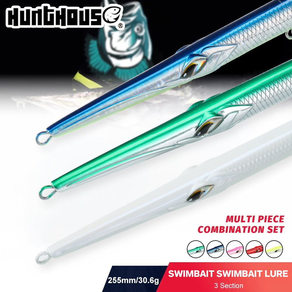 Набор из 3-х приманок Hunthous – обзор и цена Fishing Lure Swimbait